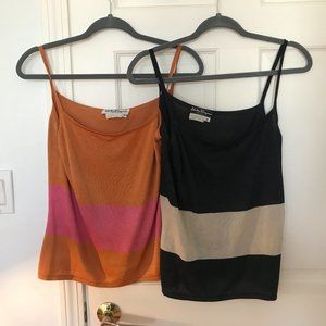 Set of Two Salvatore Ferragamo Silk Tops